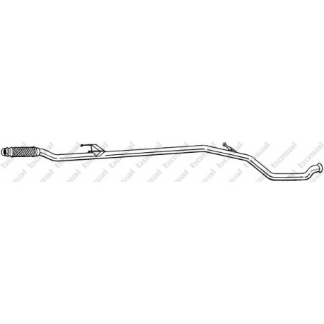 Výfukové potrubie BOSAL 952-159