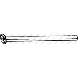 Výfukové potrubie BOSAL 850-117