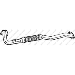 Výfukové potrubie BOSAL 833-011