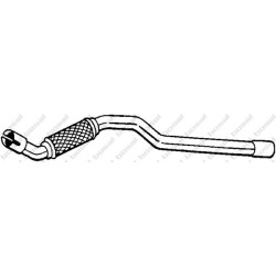 Výfukové potrubie BOSAL 780-001