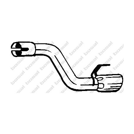 Výfukové potrubie BOSAL 750-245