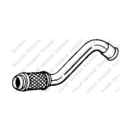 Výfukové potrubie BOSAL 713-081