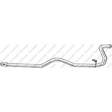 Výfukové potrubie BOSAL 684-247