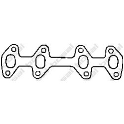 Tesnenie výfukovej trubky BOSAL 256-321