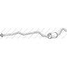 Stredný tlmič výfuku BOSAL 290-875