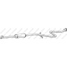 Stredný tlmič výfuku BOSAL 288-211