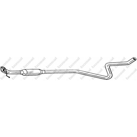 Stredný tlmič výfuku BOSAL 285-389