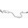 Stredný tlmič výfuku BOSAL 285-279