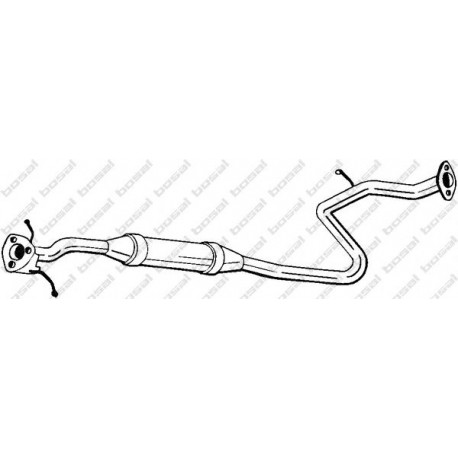 Stredný tlmič výfuku BOSAL 285-259