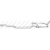 Stredný tlmič výfuku BOSAL 284-345