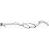 Stredný tlmič výfuku BOSAL 283-203