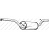 Stredný tlmič výfuku BOSAL 280-361