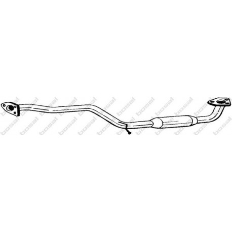 Stredný tlmič výfuku BOSAL 177-247
