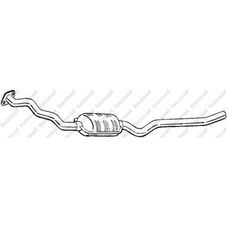 Predný tlmič výfuku BOSAL 284-253