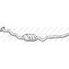 Predný tlmič výfuku BOSAL 284-253