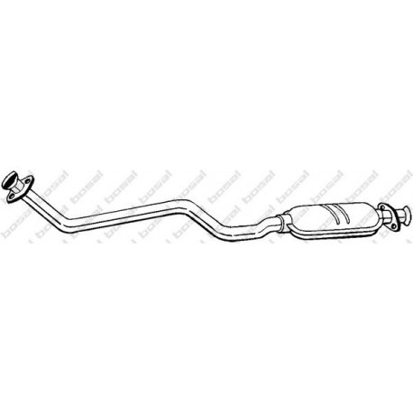Predný tlmič výfuku BOSAL 281-251