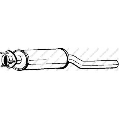 Predný tlmič výfuku BOSAL 235-103