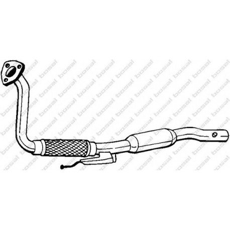 Predný tlmič výfuku BOSAL 148-267