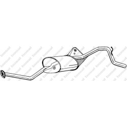 Koncový tlmič výfuku POLMO 25.08