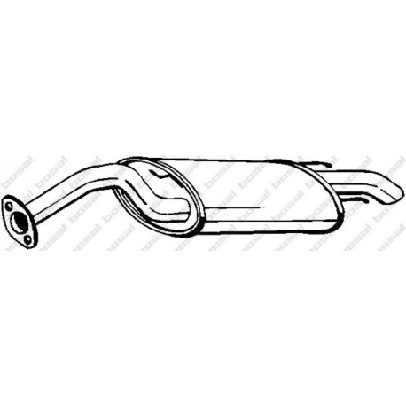 Koncový tlmič výfuku POLMO 26.112