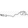 Koncový tlmič výfuku BOSAL 287-061