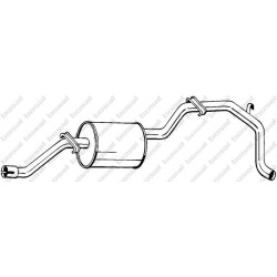 Koncový tlmič výfuku BOSAL 285-413