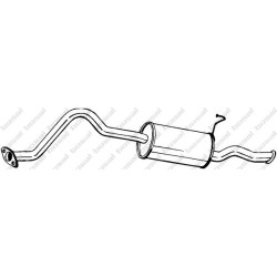 Koncový tlmič výfuku BOSAL 281-263