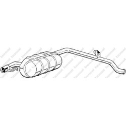 Koncový tlmič výfuku BOSAL 280-901