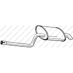 Koncový tlmič výfuku BOSAL 279-901