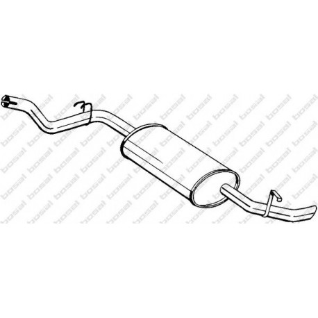 Koncový tlmič výfuku BOSAL 278-879