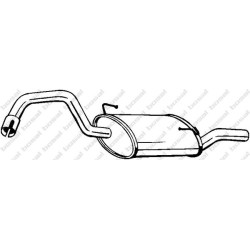 Koncový tlmič výfuku BOSAL 235-947