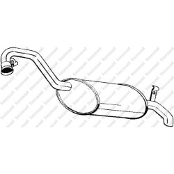 Koncový tlmič výfuku BOSAL 200-209