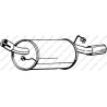 Koncový tlmič výfuku BOSAL 154-215