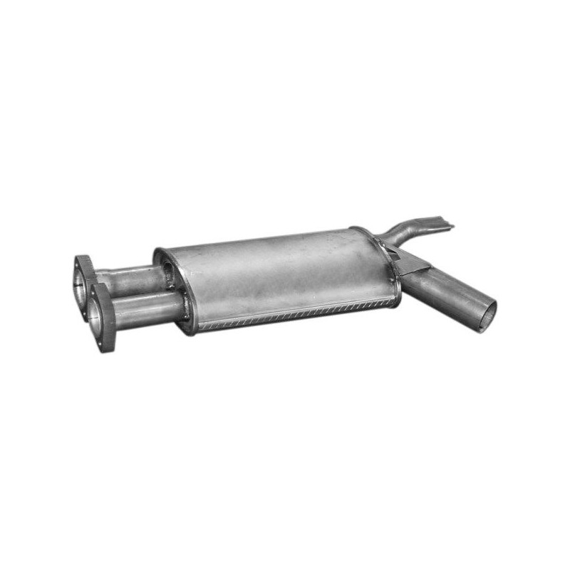Stredný tlmič výfuku POLMO 03.63 Stredný tlmič výfuku POLMO 03.63