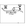 Koncový tlmic výfuku MTS 01.95050