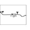 Stredný tlmic výfuku MTS 01.50245