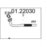 Výfukové potrubie MTS 01.22030