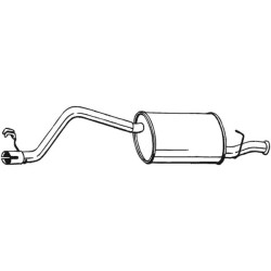 Koncový tlmič výfuku BOSAL 148-035