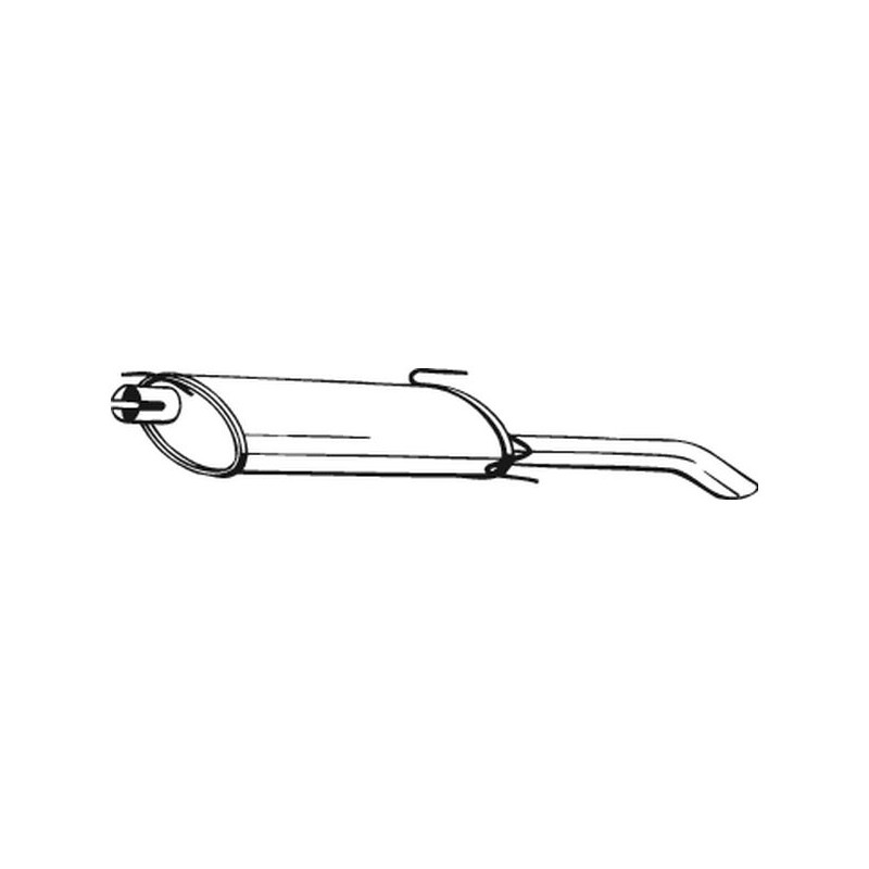 Koncový tlmič výfuku BOSAL 185-311
