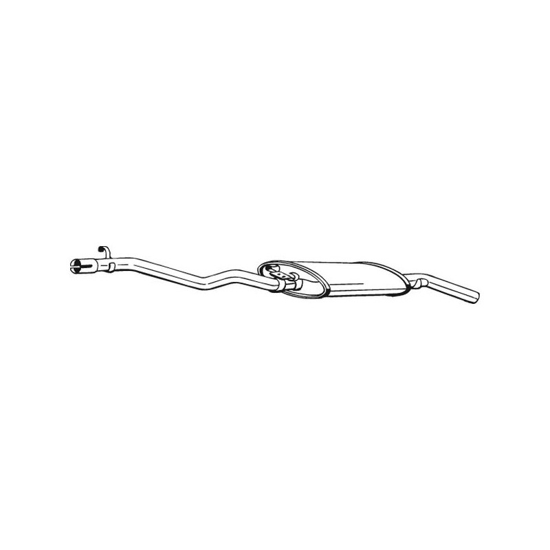 Koncový tlmič výfuku BOSAL 282-313
