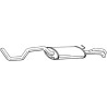 Koncový tlmič výfuku BOSAL 282-643