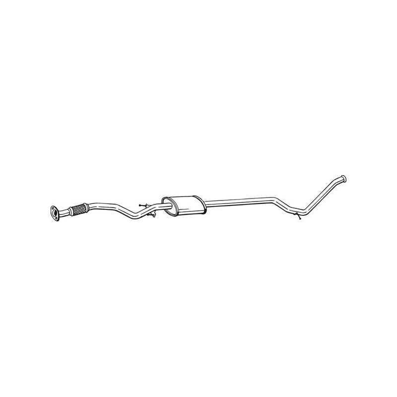 Koncový tlmič výfuku BOSAL 292-021