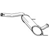 Stredný tlmič výfuku BOSAL 200-729