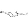 Stredný tlmič výfuku BOSAL 281-033