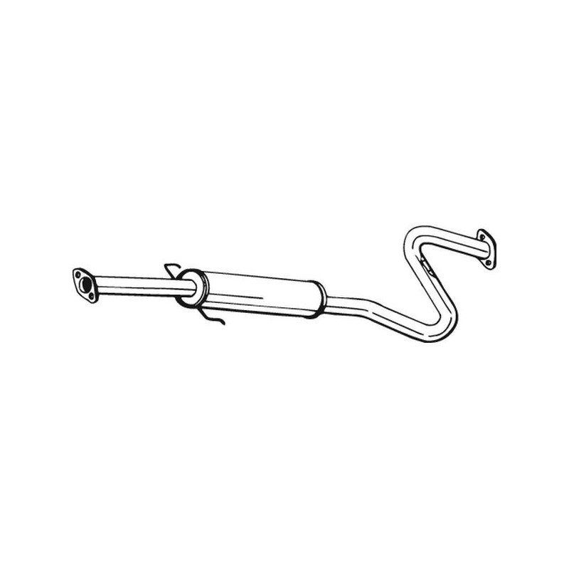 Stredný tlmič výfuku BOSAL 281-215