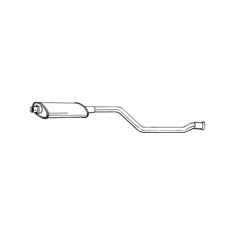 Stredný tlmič výfuku BOSAL 281-545