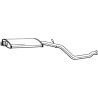Stredný tlmič výfuku BOSAL 281-609