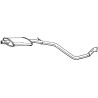 Stredný tlmič výfuku BOSAL 282-035