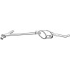Stredný tlmič výfuku BOSAL 283-543