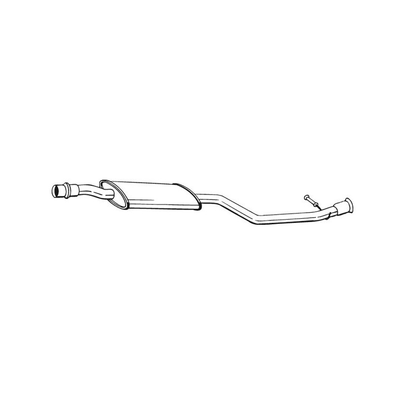 Stredný tlmič výfuku BOSAL 284-143